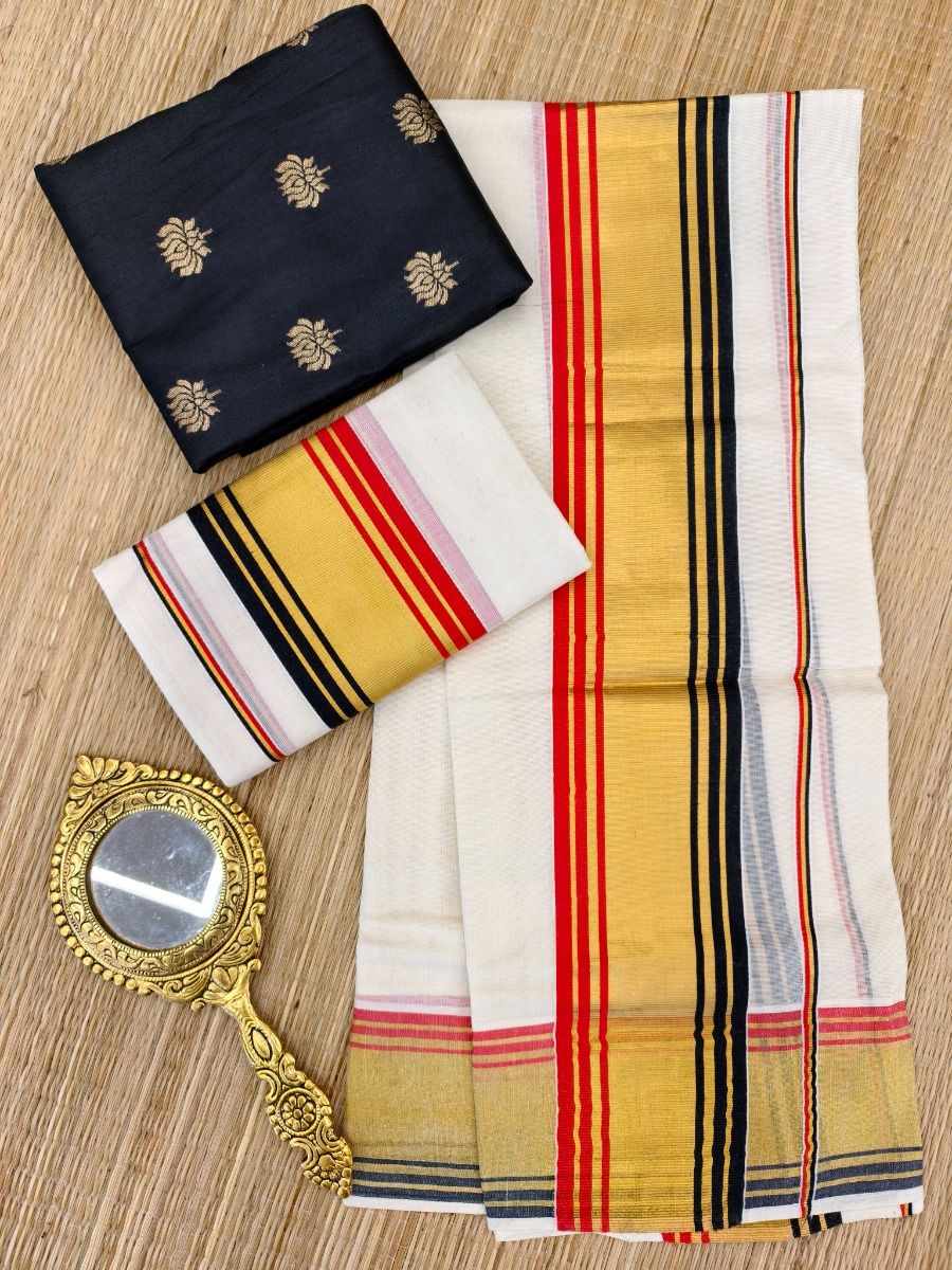 4*4 LIGHT JERRY SET - Black & Red - Kara with Kasav