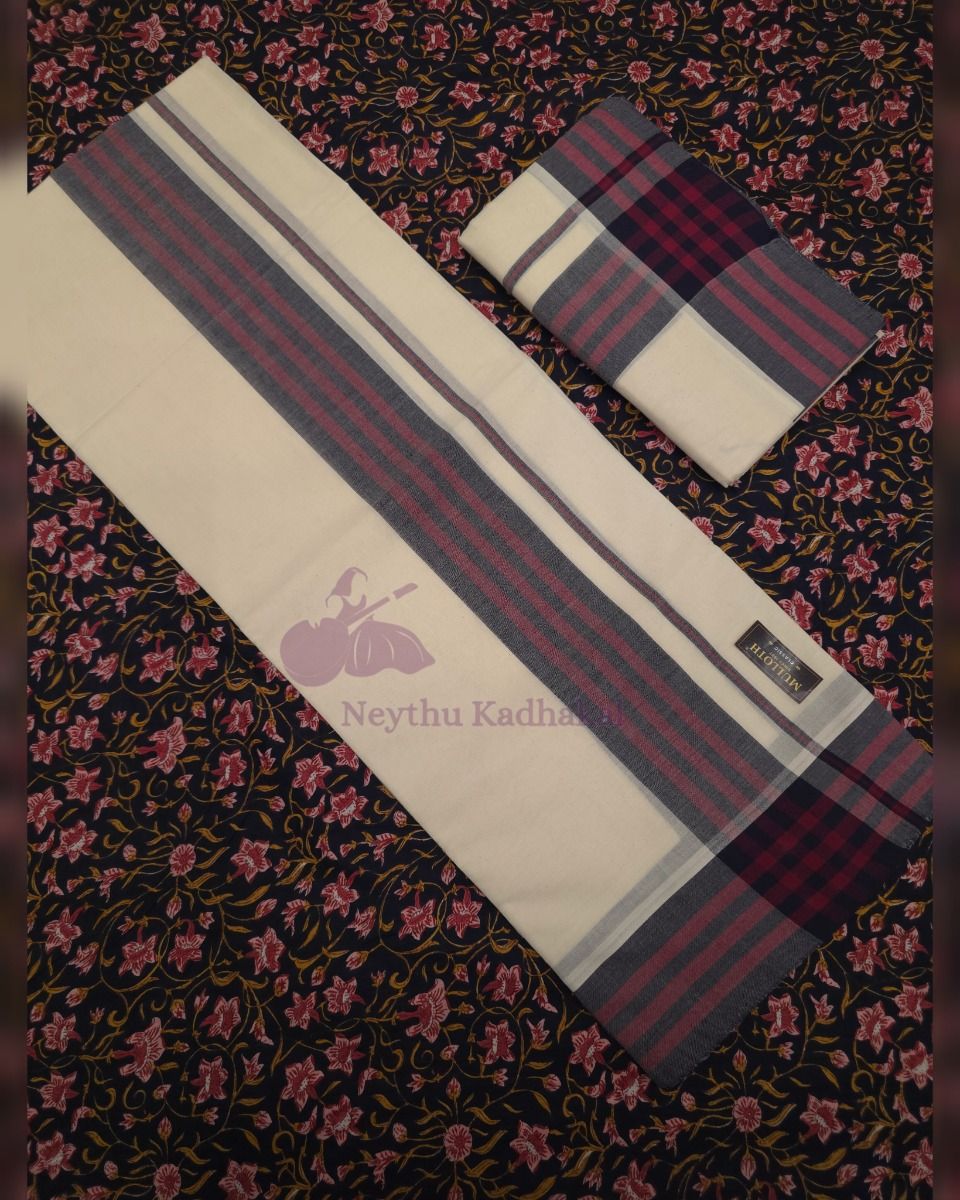 Black & Maroon -  Mulloth