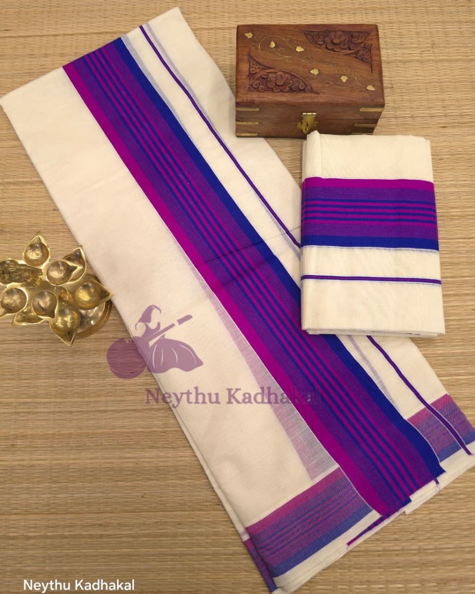 Violet & Blue - Kattikara SM - Navaratri Special - view 1