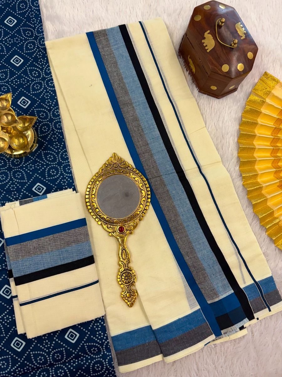 RoyalBlue & Black - Kattikara SM