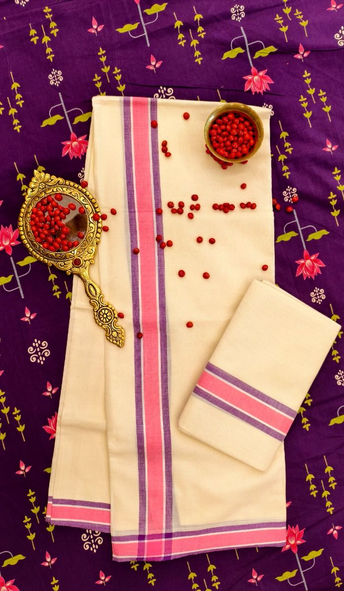 Purple & Rosepink - Chemandhikkara 2 Inch SM
