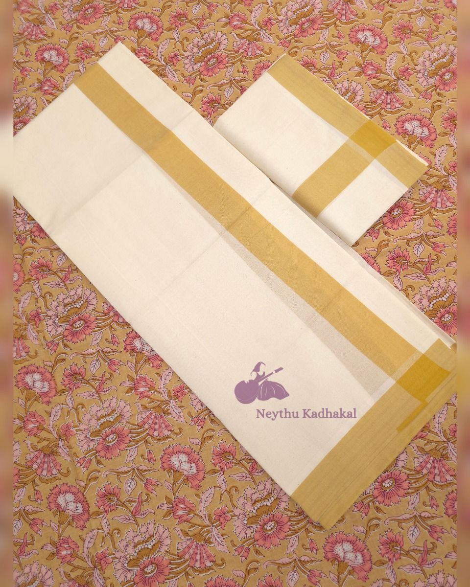 Chemandhikkara 2 inch - Mustard Yellow