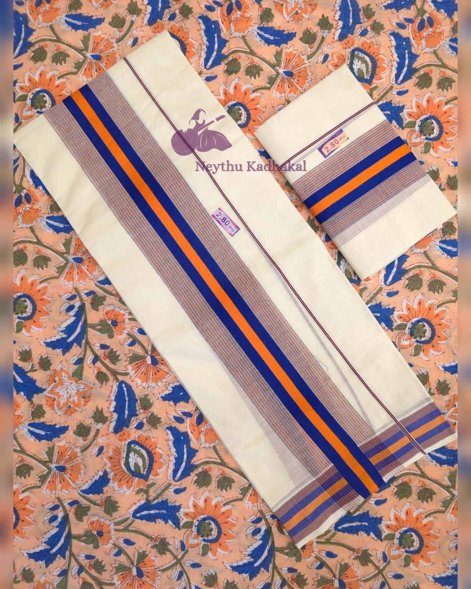 RoyalBlue & Orange - Kattikara SM