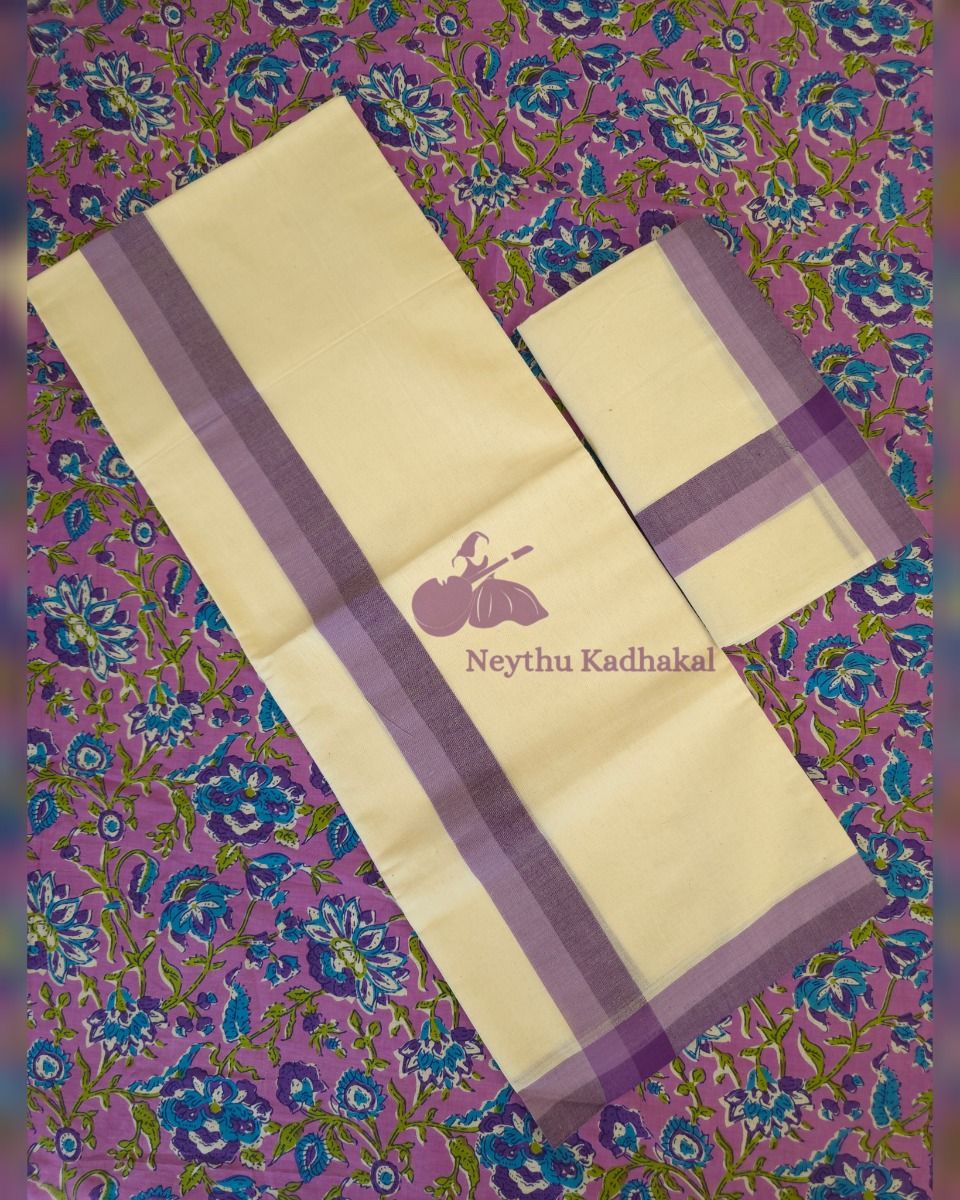 Chemandhikkara 2 inch - Lavender & Violet