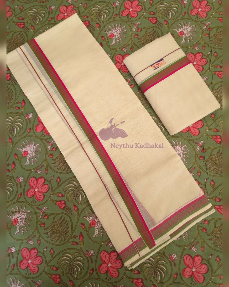 1 Inch - LimeGreen & RosePink - Kattikara SM