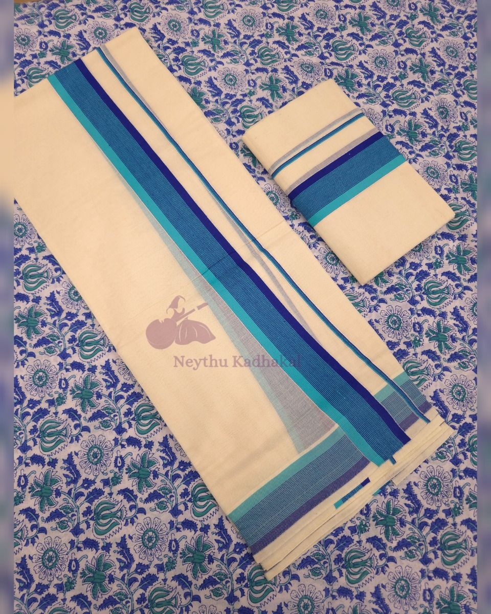 2 Inch - RoyalBlue & SkyBlue - Kattikara SM