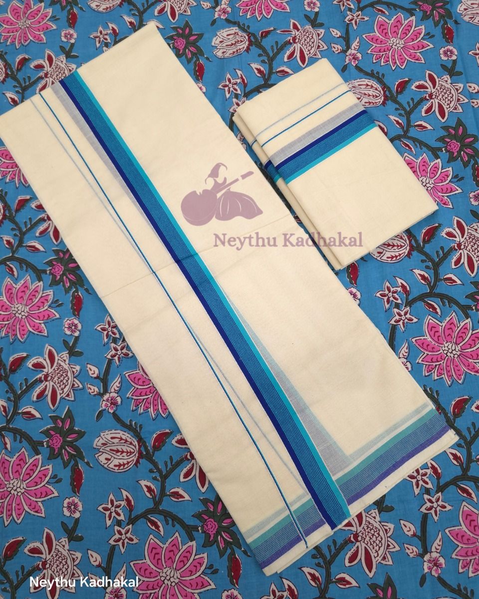 1 Inch - Blue & SkyBlue - Kattikara SM thumbnail 2