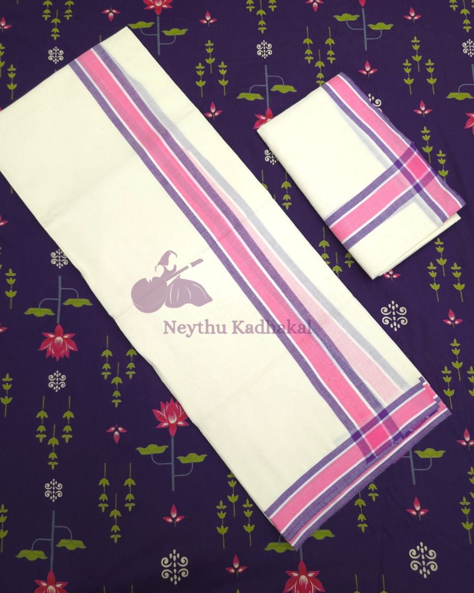 Chemandhikkara 2 inch - Violet & RosePink