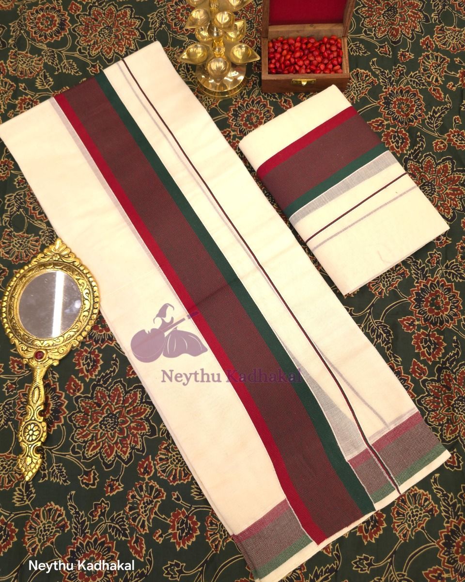 Maroon & DarkGreen - Kattikara SM thumbnail 2
