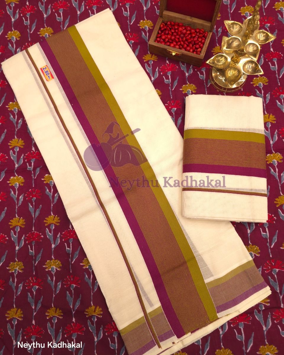 MustardYellow & Purple - Kattikara SM
