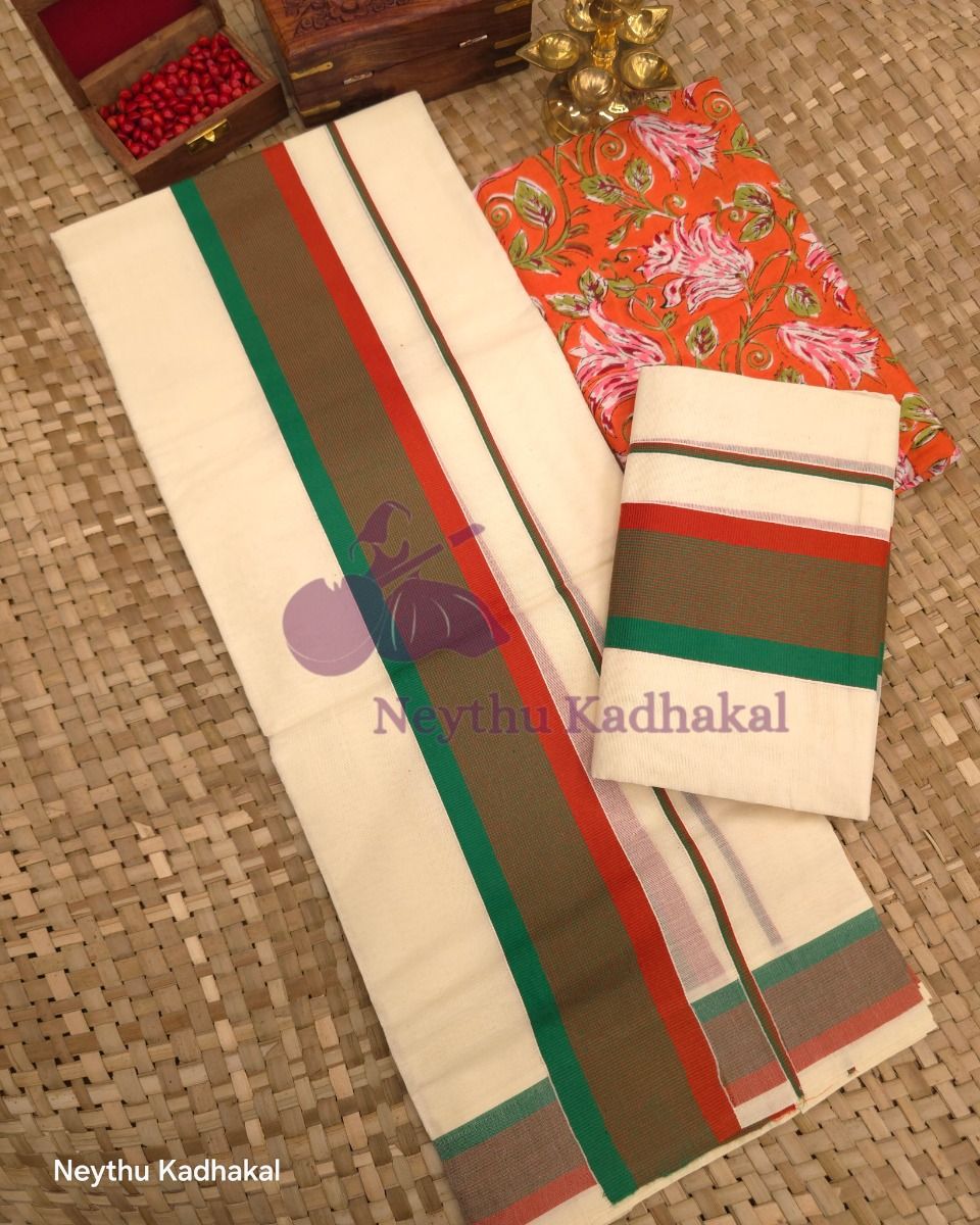Orange & DarkGreen - Kattikara SM