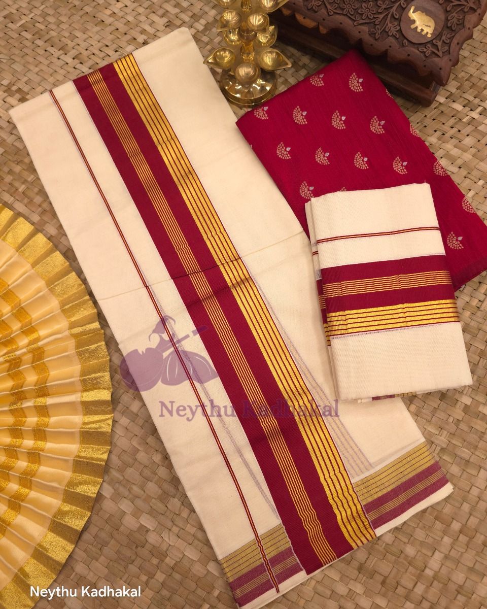 Maroon With Kasavline - Kara With Kasav SM thumbnail 2