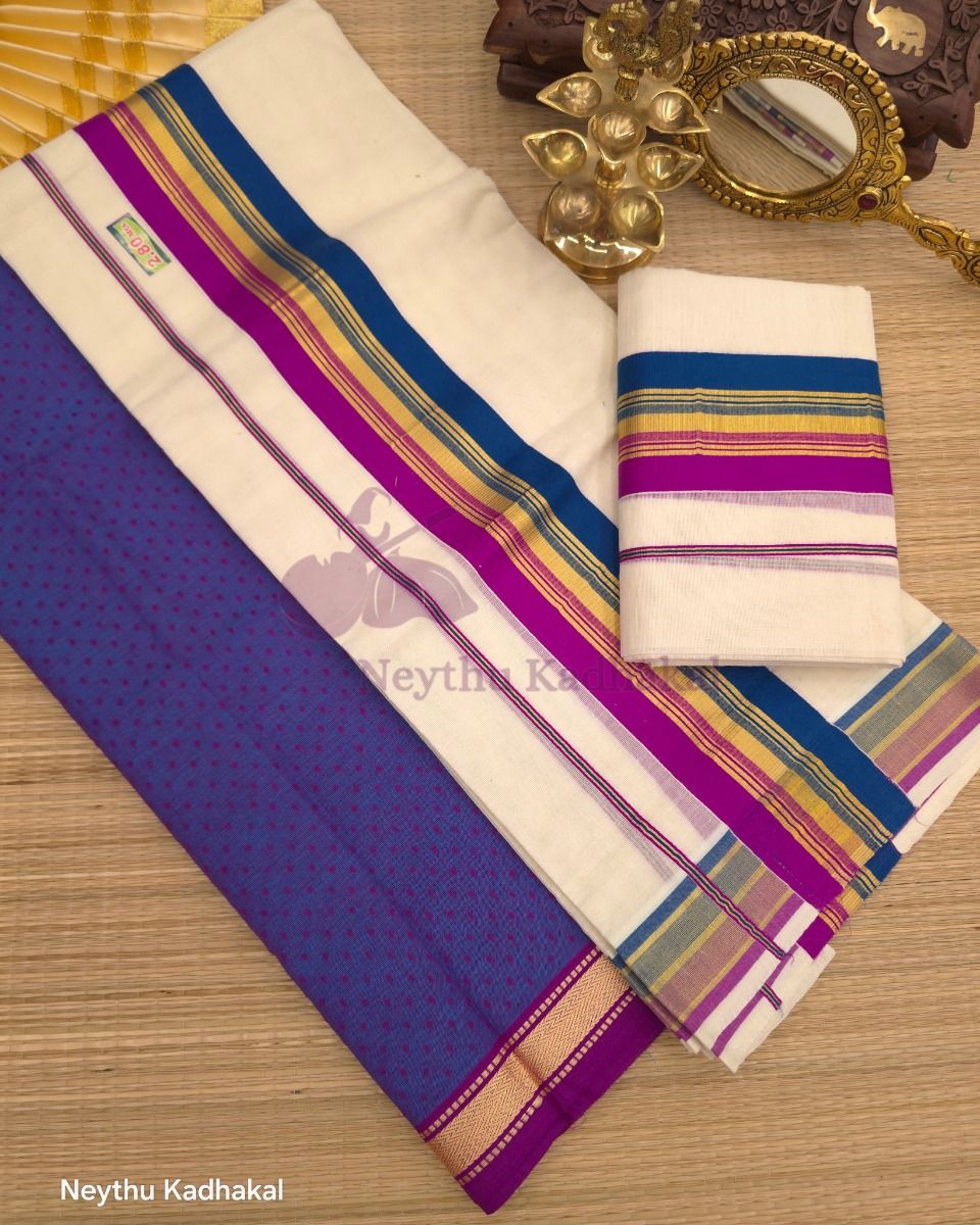 RoyalBlue & Magenta - Kara With Kasav SM - view 1