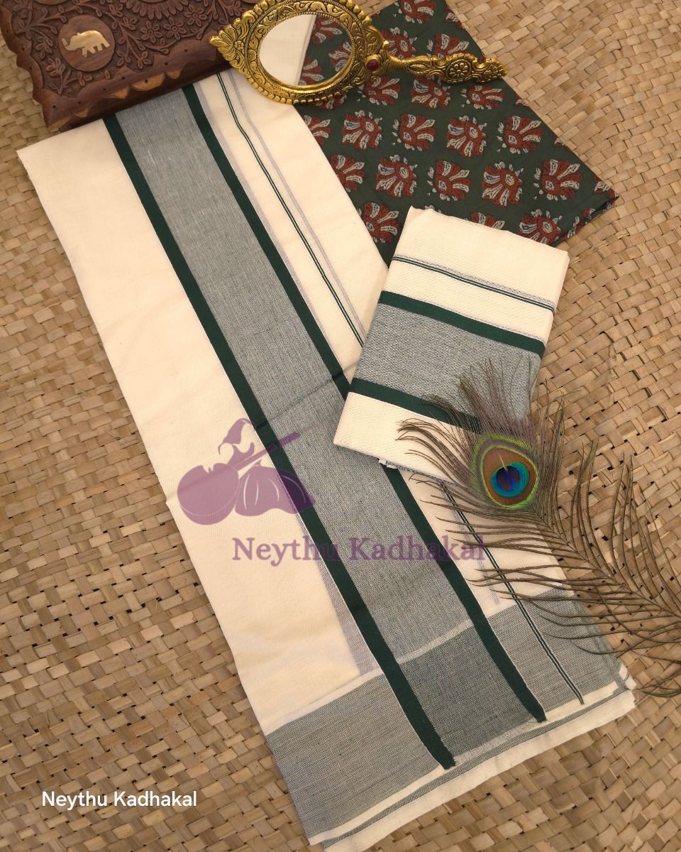 Dark Green - Premium Manthikkara SM - view 1