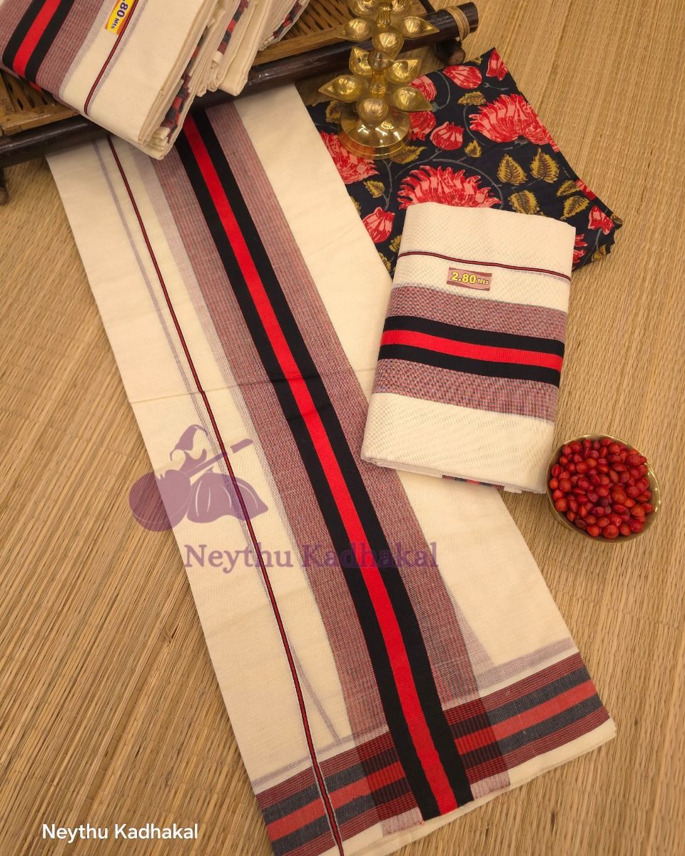 Black & BrickRed - Kattikara SM - view 1
