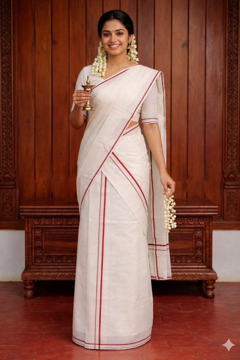 Puliyilakara Premium - Brick Red thumbnail 2