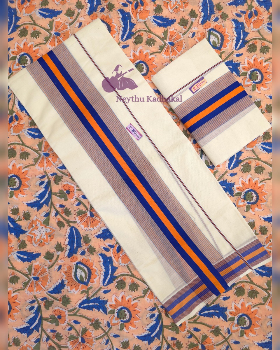 RoyalBlue & Orange - Kattikara SM