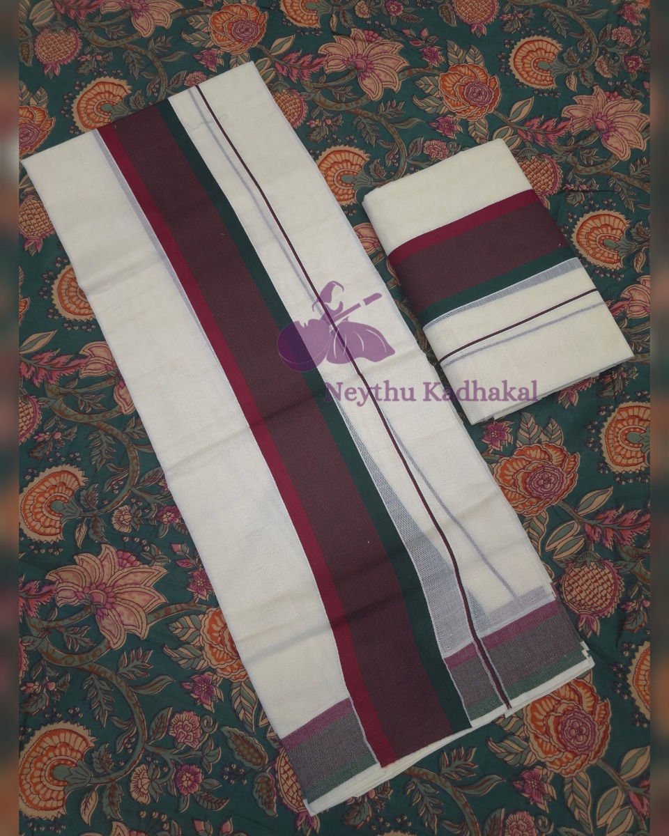 Maroon & DarkGreen - Kattikara SM