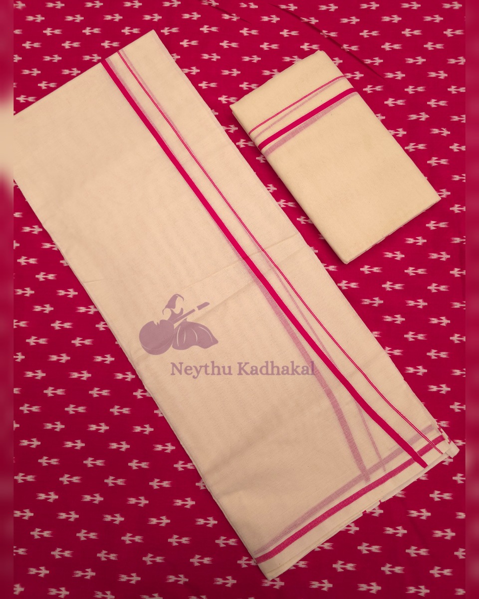 Puliyilakara Premium - Brick Red